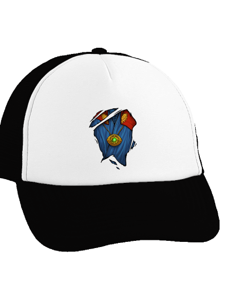 Doctor Inside kšiltovka truckerka Black cap