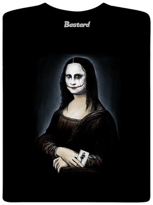 Mona Joker Lisa pánské tričko Black