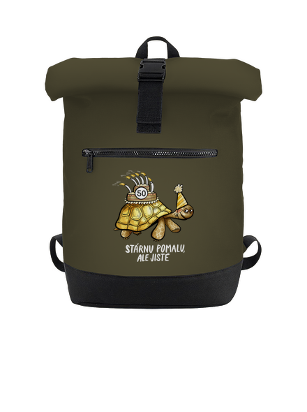 Stárnu pomalu batoh Military Green