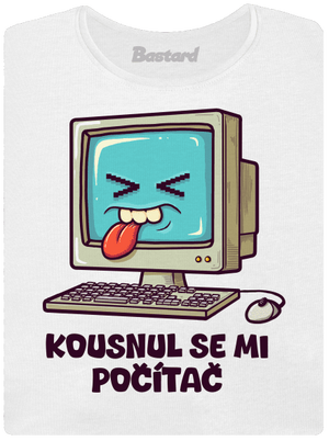 Kousnul se mi počítač dámské tričko premium White