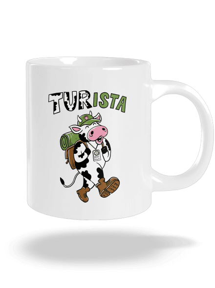 Tur na cestách velký hrnek White