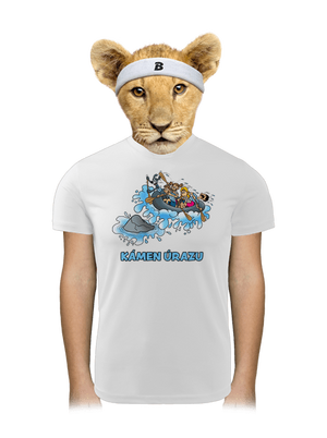 Kámen úrazu dětské sportovní tričko White