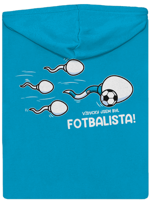 Vždycky jsem byl... dámská mikina na zip Blue Atol