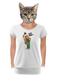 dámské tričko s lemem