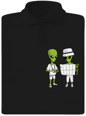 Mimozemšťané pánská polokošile Black