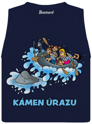 Kámen úrazu dámské tílko volné Navy