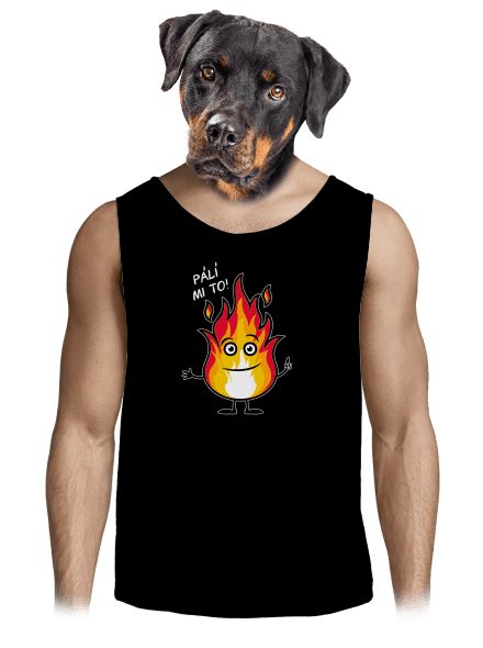 Pálí mi to pánské tílko Black