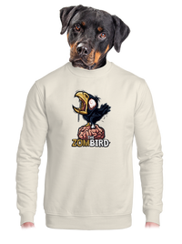 unisex mikina bez kapuce