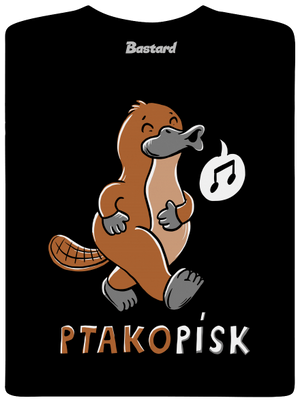 Ptakopísk pánské tričko Black