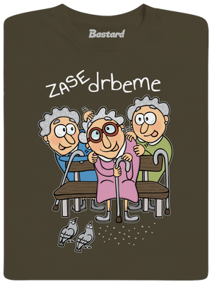 Zase drbeme pánské dlouhý rukáv Urban Khaki