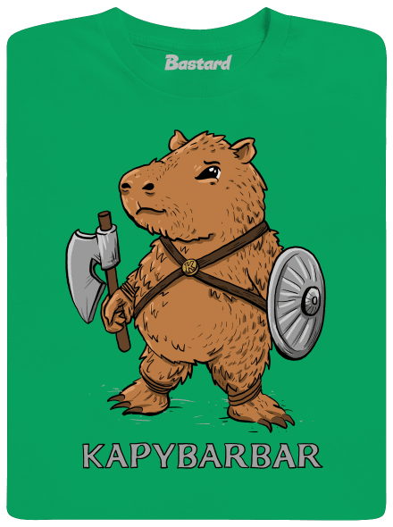 Kapybarbar dětské tričko Kelly Green