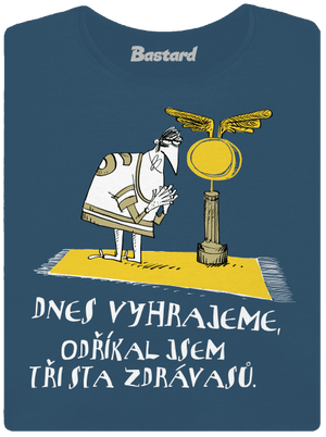 Dnes vyhrajeme dámské tričko premium Petrol Blue