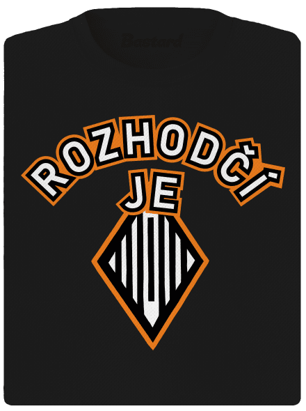 Rozhodčí dámské sportovní tričko Black
