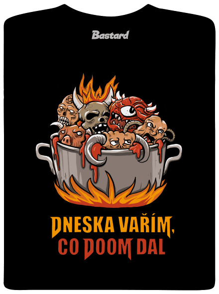 Co Doom dal dětské tričko Black