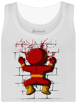 Flash dámské tílko klasické White