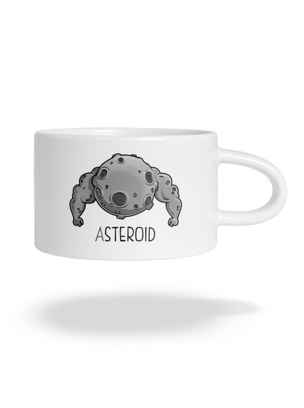 Asteroid hrnek makronka White