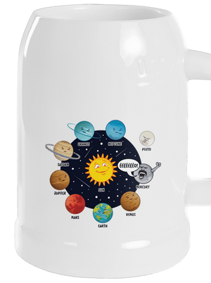 Mercury půllitr White