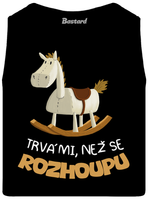 Než se rozhoupu pánské tílko Black