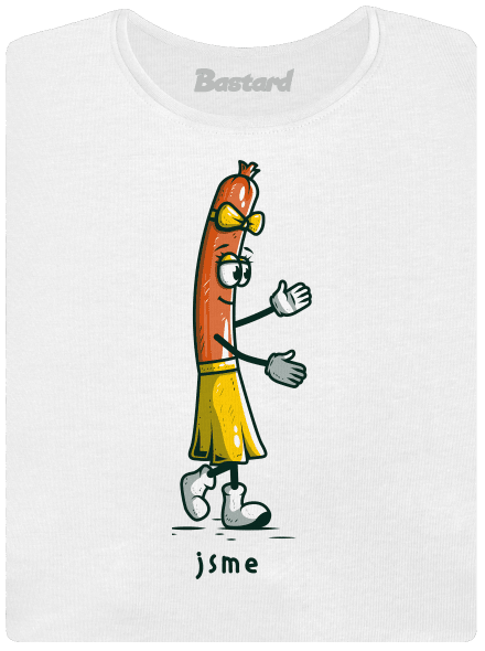 Páreček dámské tričko White