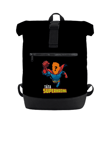 Táta superhrdina batoh Black