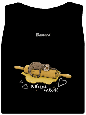 Miluju válení dámské tílko klasické Black