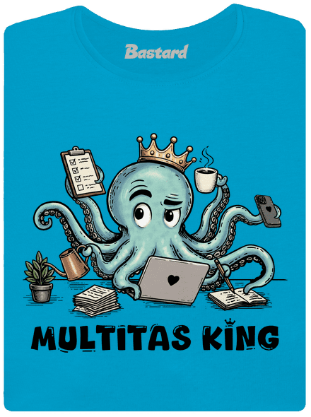 Multitas king dámské tričko Blue Atol