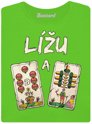 Kule a žaludy dámské tričko Apple Green