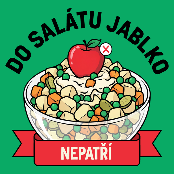 Do salátu jablko nepatří