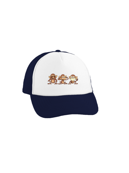 Opičky kšiltovka truckerka French Navy cap