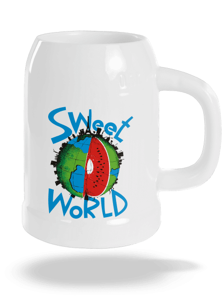 Sweet World půllitr White