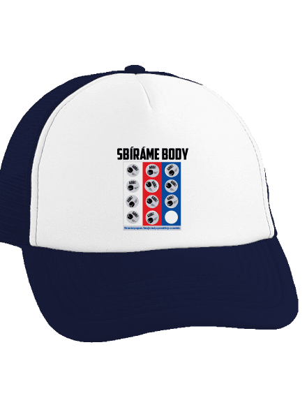 Sbíráme body - hokej kšiltovka truckerka French Navy cap