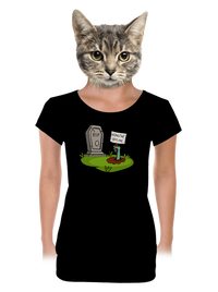 dámské tričko s lemem