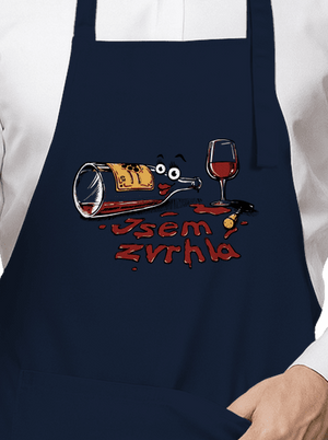 Zvrhlá zástěra Navy