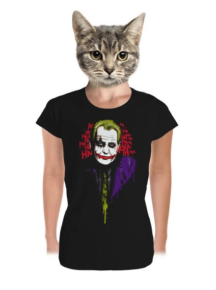 Zeman Joker dámské tričko premium Black