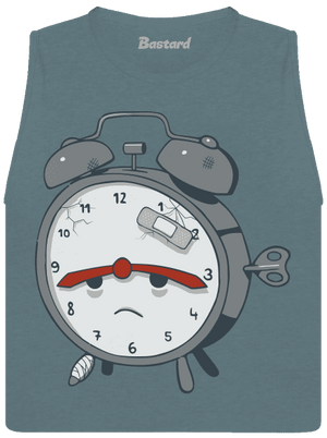 Budíček dámské tílko volné Heather Deep Teal