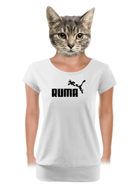 dámské tričko s lemem