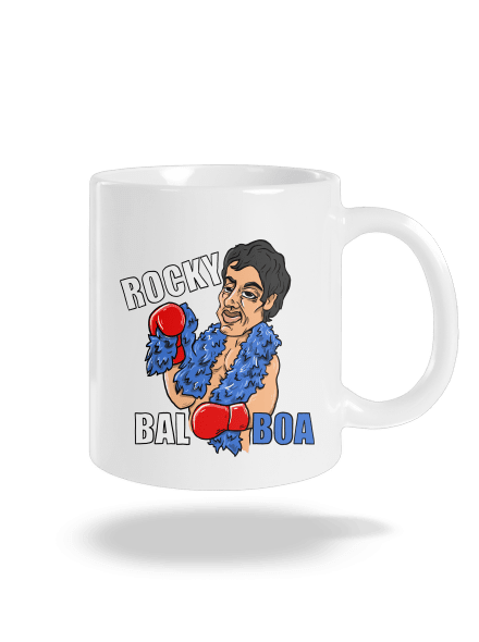 Rocky Bal boa klasický hrnek White