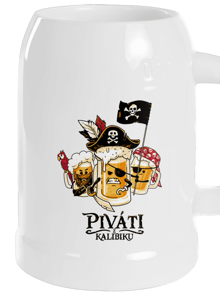 Piváti z Kalibiku půllitr White