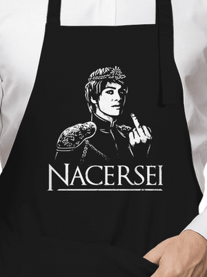 Nacersei zástěra Black