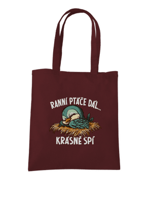 Ranní ptáče spí taška Chocolate