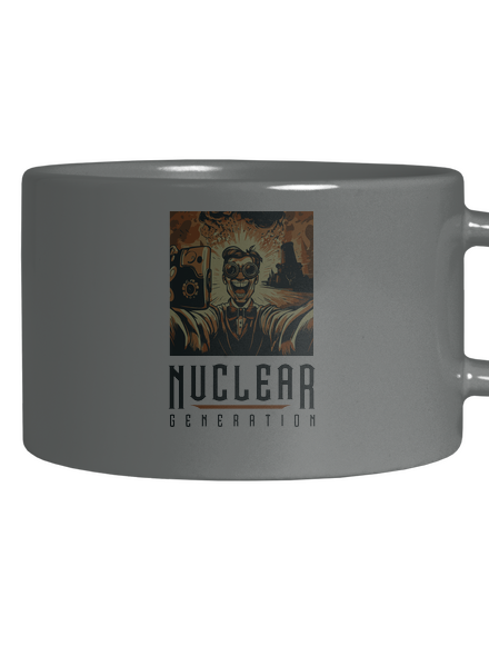 Nuclear generation hrnek makronka Grey Macaron