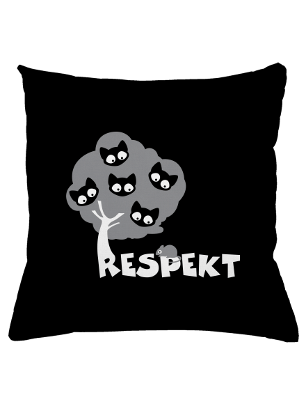 Respekt polštář Black
