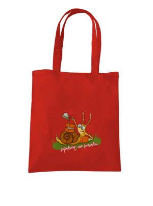 Makám na baráku taška Bright Red