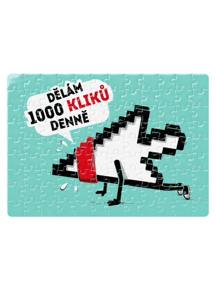 Klikař puzzle White