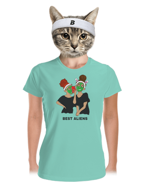 Best aliens dámské sportovní tričko Mint Mal