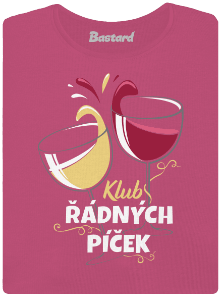 Klub řádných píček dámské tričko premium Magenta