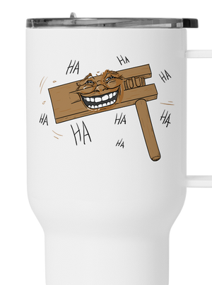 Řehtačka termohrnek White