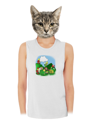 dámské tílko volné