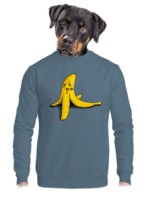 unisex mikina bez kapuce