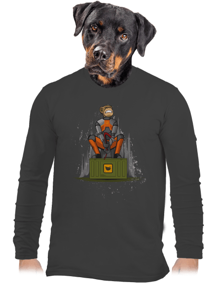 Ape-Life pánské dlouhý rukáv Dark Grey